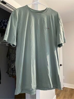 Greg Norman Collection Men's Crew Neck T-Shirt in Sage